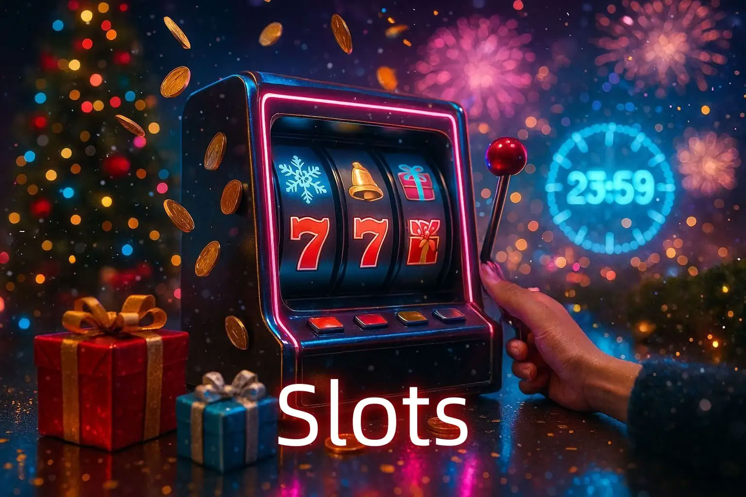 55m Slots Festivos