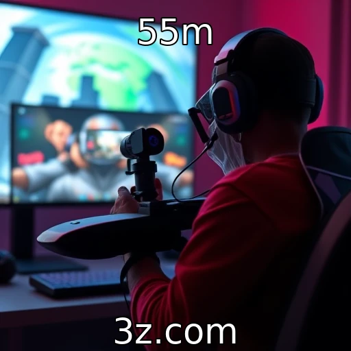 Crescimento das plataformas de streaming de jogos - 55m